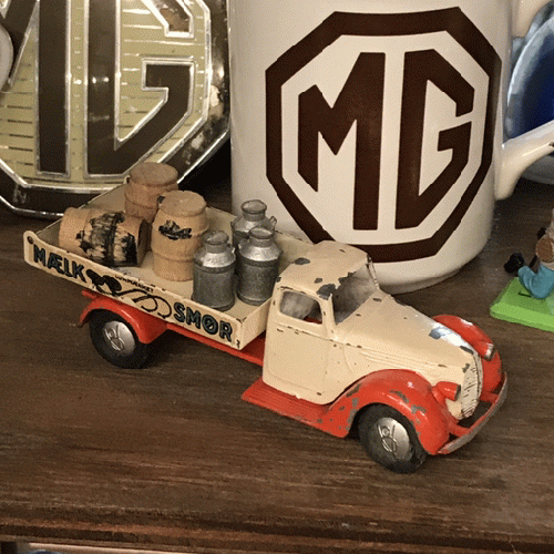 1940〜50年代 TEKNO デンマーク ミニカー トラック｜「GENIO ANTICA