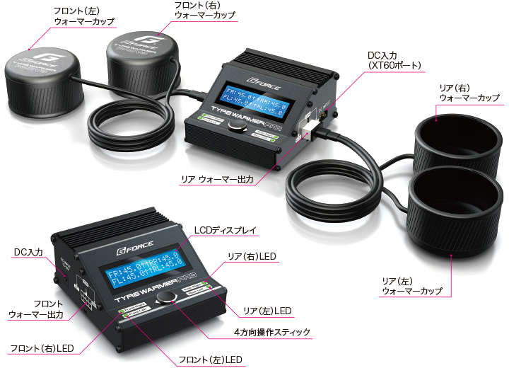 TYRE WARMER PRO V3 | G-FORCE | 株式会社ジーフォース