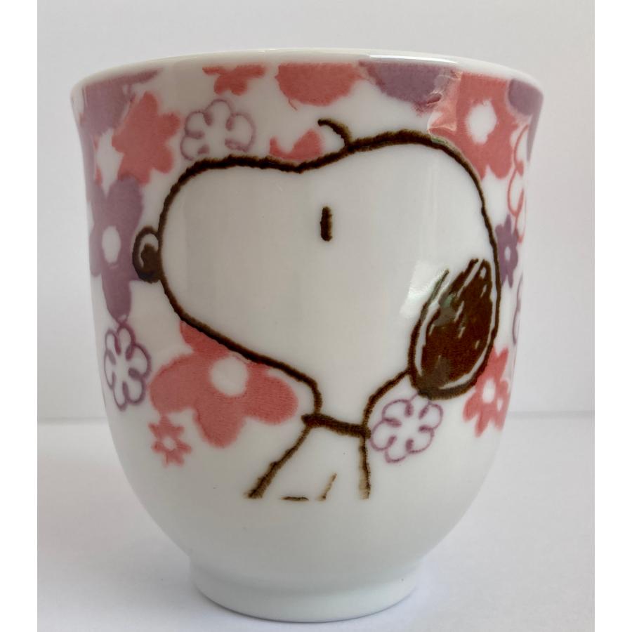 数量限定】スヌーピーのお茶碗と湯呑みセット（美濃焼）