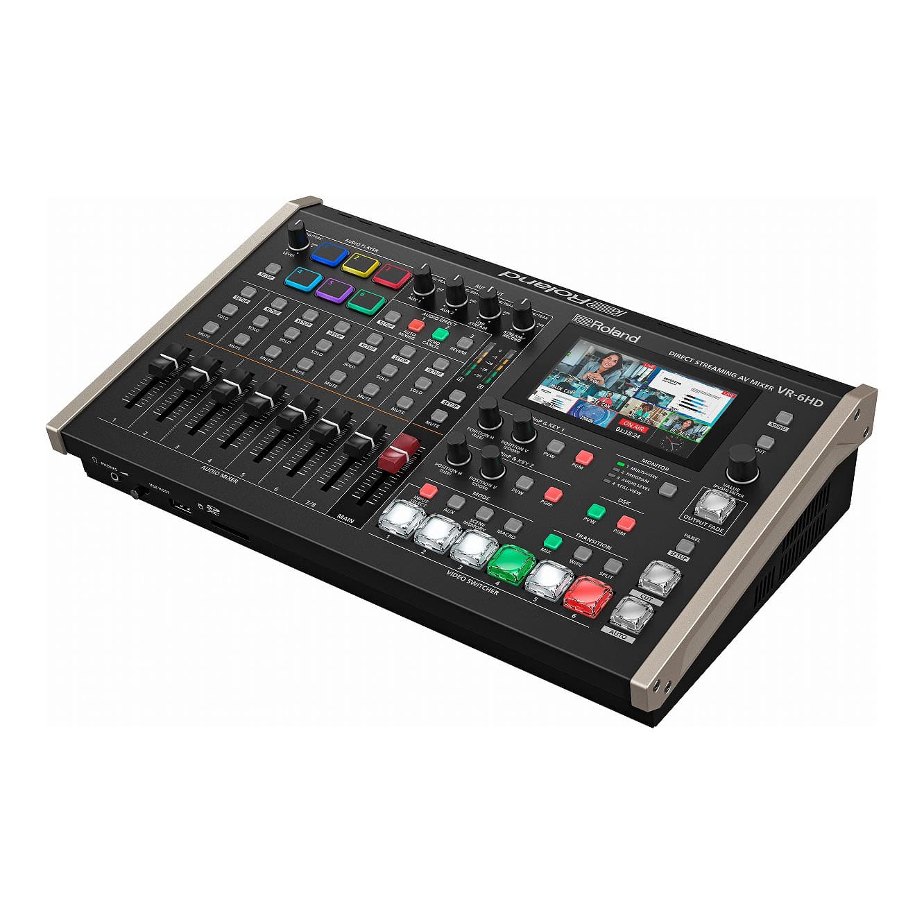 ZOOM(ズーム) デジタルミキサー&レコーダー L6max: モニター
