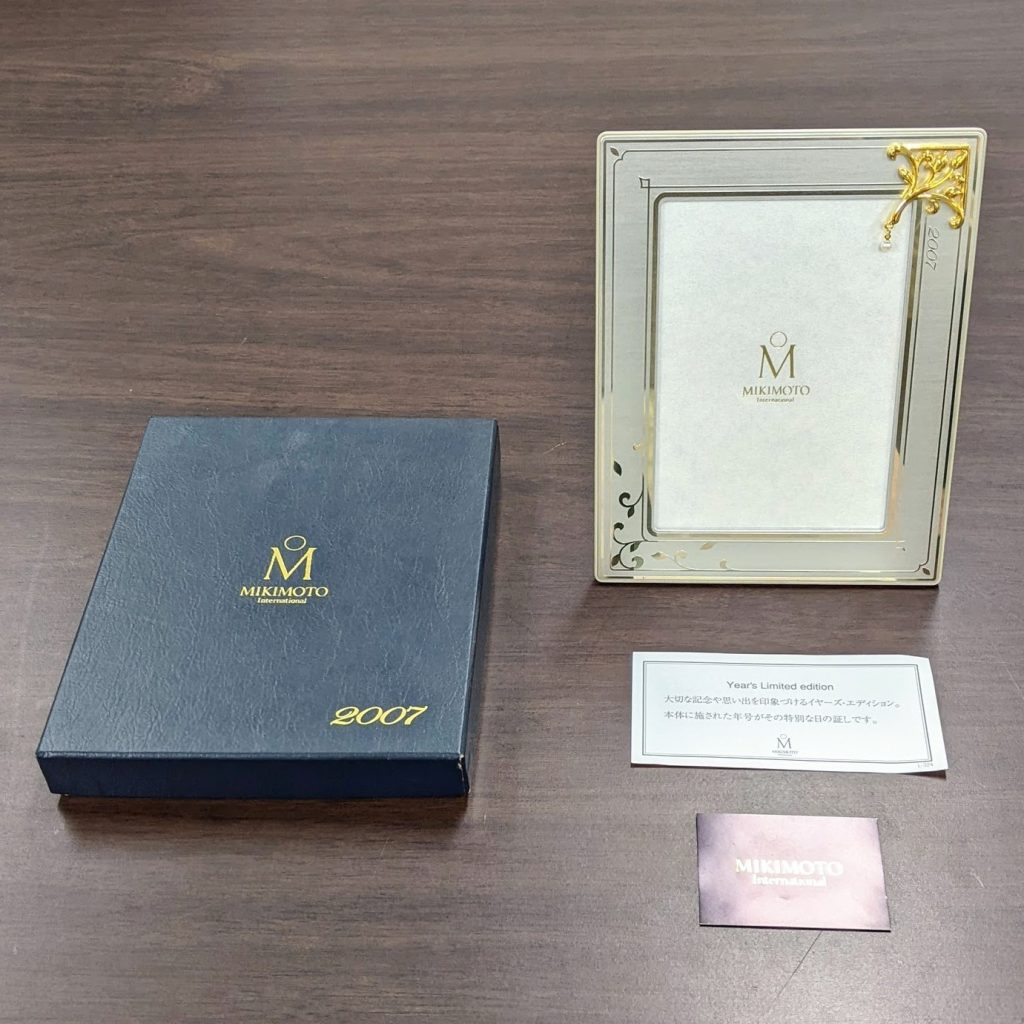 MIKIMOTO(ミキモト)フォトフレームお買取り致しました。 | 銀座屋