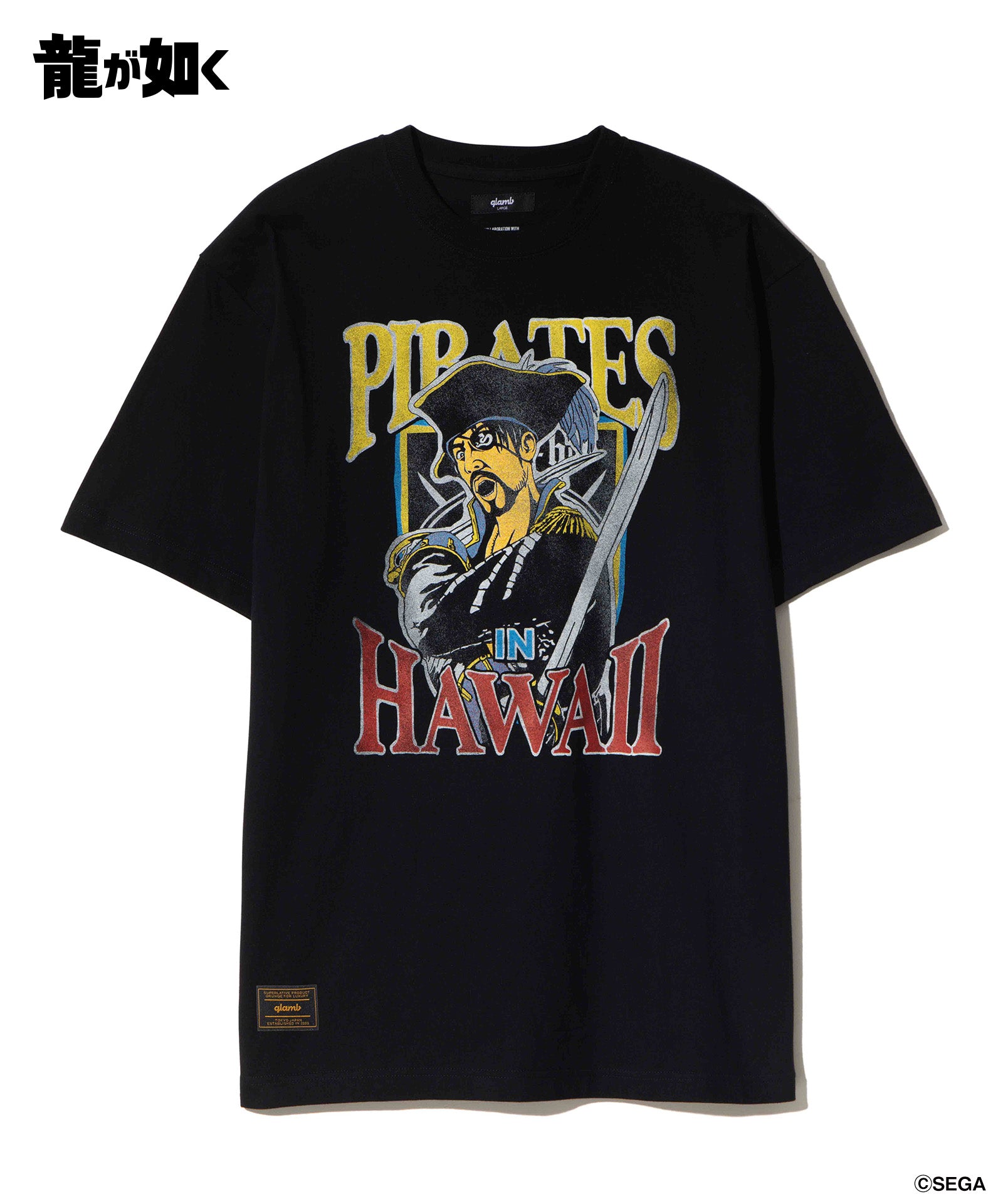 GB0225/LD05 : Pirates in Hawaii T-shirt / パイレーツインハワイT