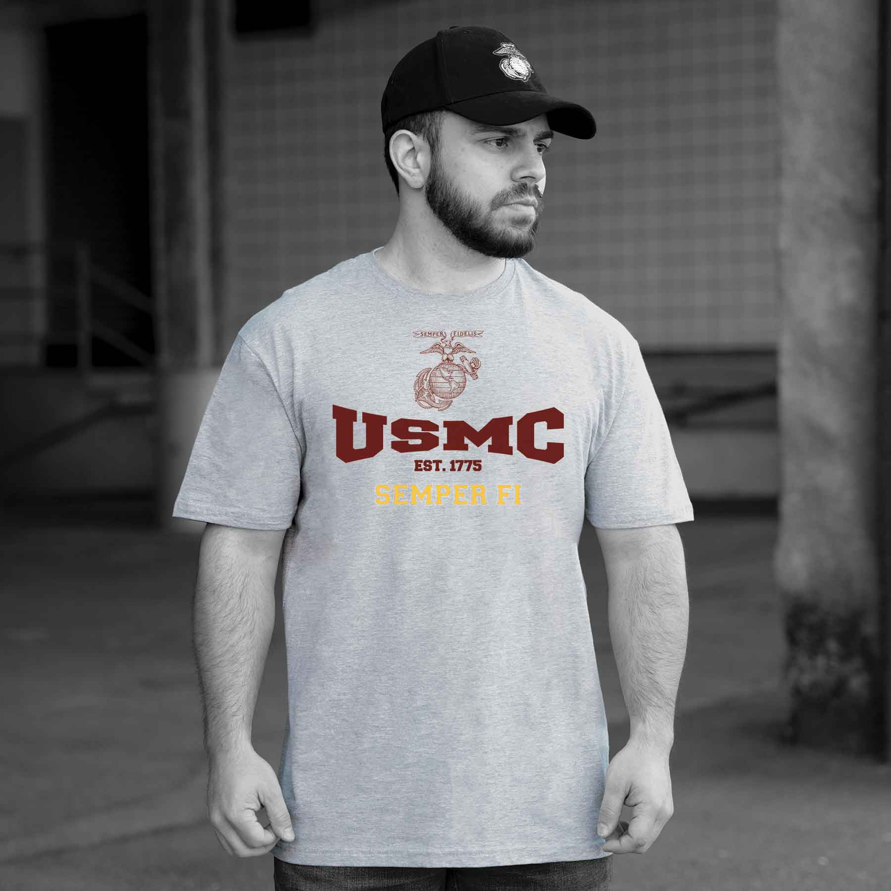 USMC Semper Fi Est 1775 T-shirt – SGT GRIT