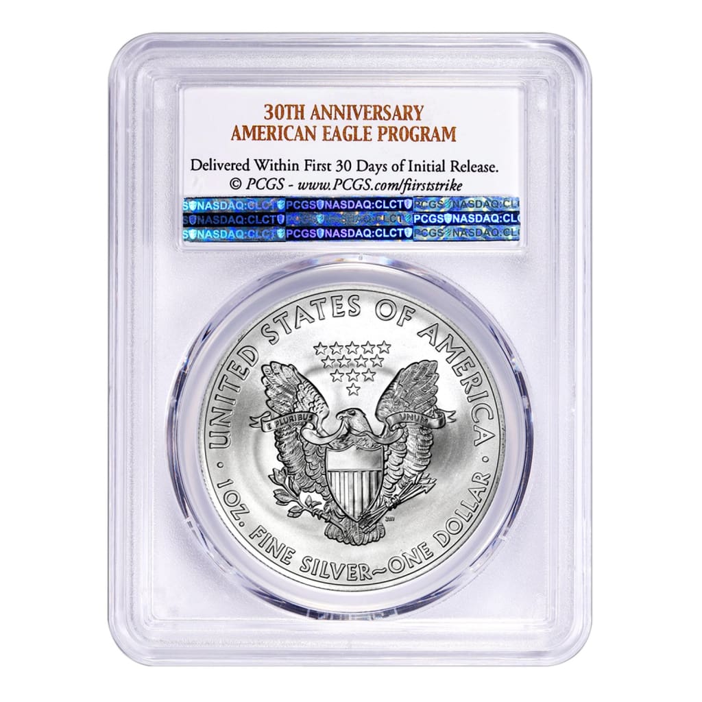 2016 $1 American Silver Eagle MS70 PCGS