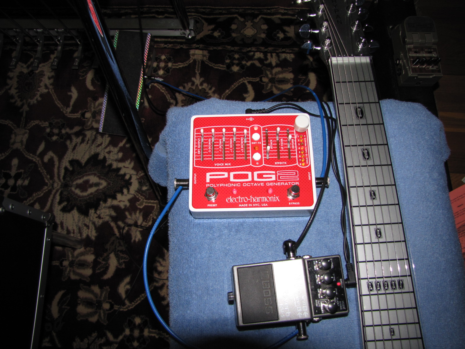 Electro-Harmonix Pog2 With Pedal Steel Guitar
