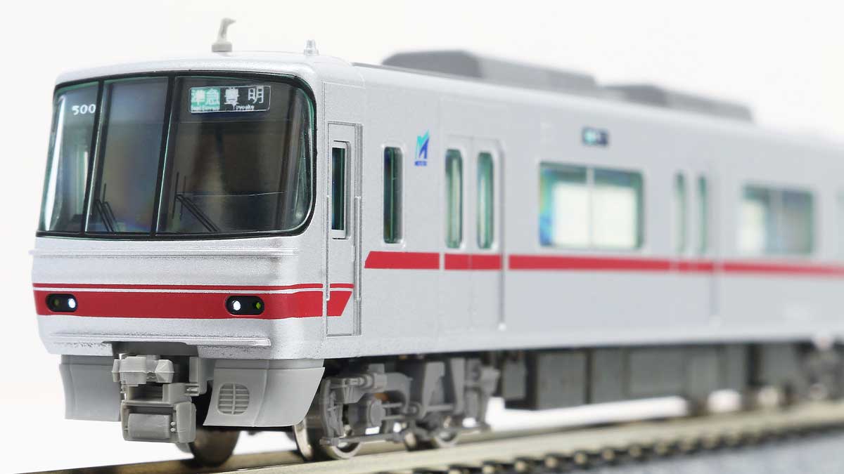 30444＞名鉄5000系（ボルスタ付き台車編成・標識灯点灯）4両編成セット