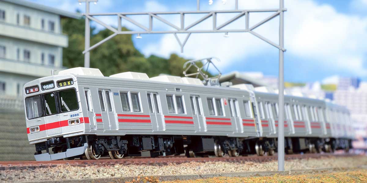 30461＞東急電鉄8590系（田園都市線・8695編成・スカート付き）基本4両