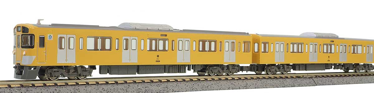 30707＞西武新2000系前期形（新宿線・2529編成・ベンチレータ撤去後