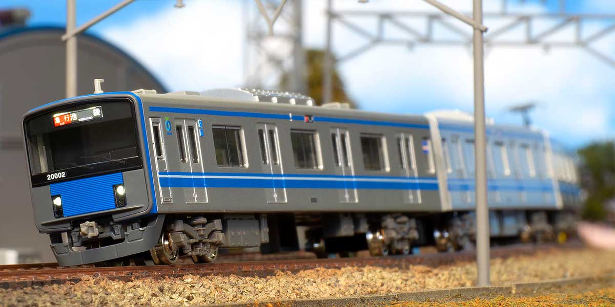 30970＞西武20000系（池袋線・20102編成・白ライト）増結用中間車6両