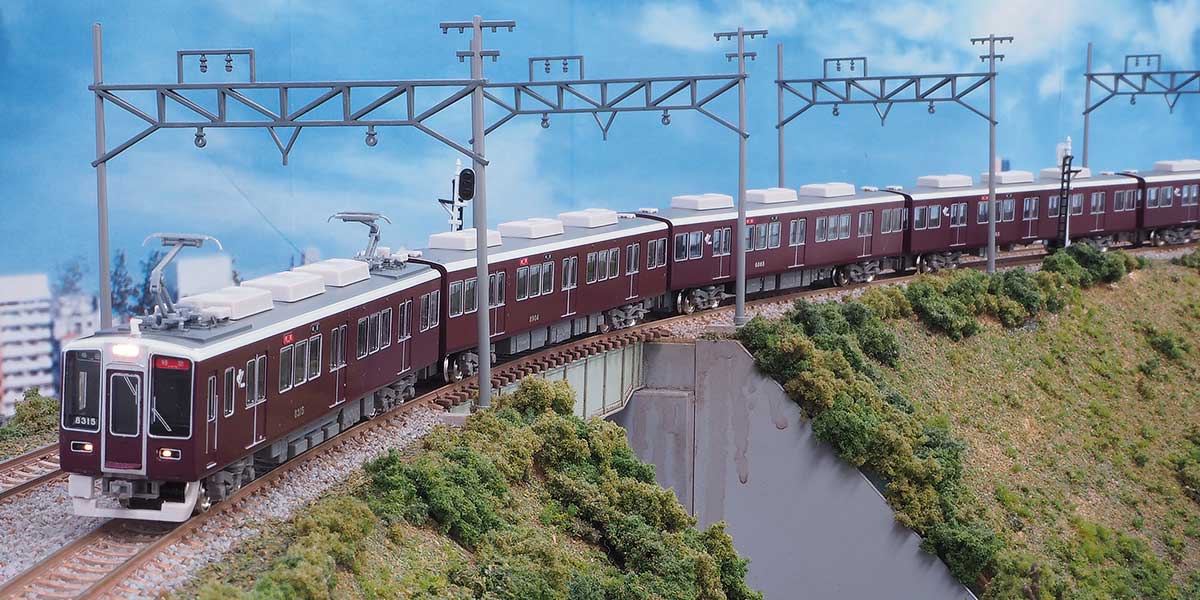 30147＞阪急8300系「京都線」3次車 シングルアームパンタ車8両編成