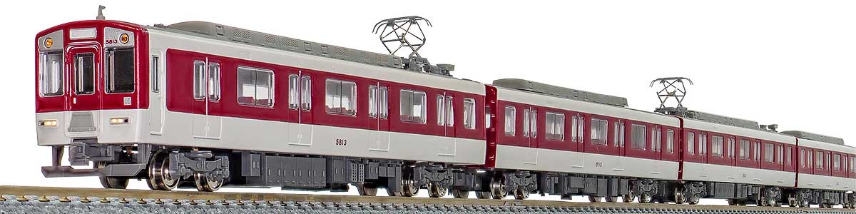 31582＞近鉄5800系（大阪線・5813編成）6両編成セット（動力付き）｜N