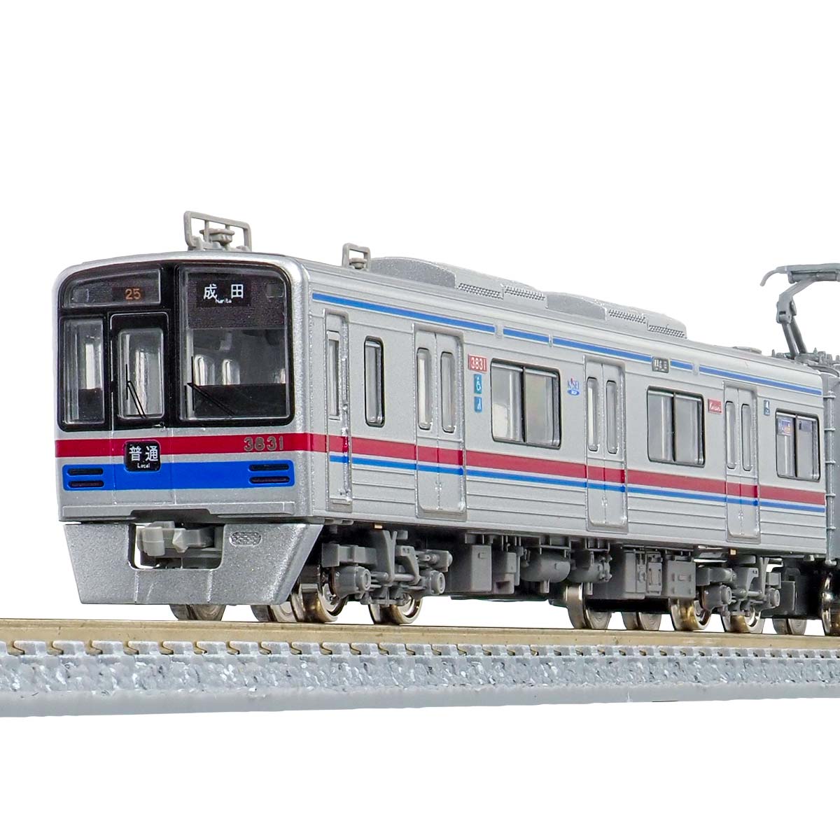 1278T＞京成3700形（6次車）6両編成動力付きトータルセット｜塗装済み