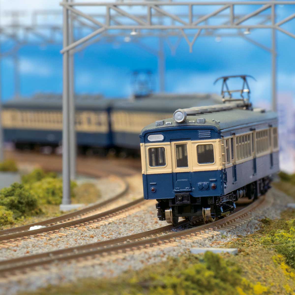 211＞旧型国電40・42系（低屋根）身延 4両編成セット｜エコノミー