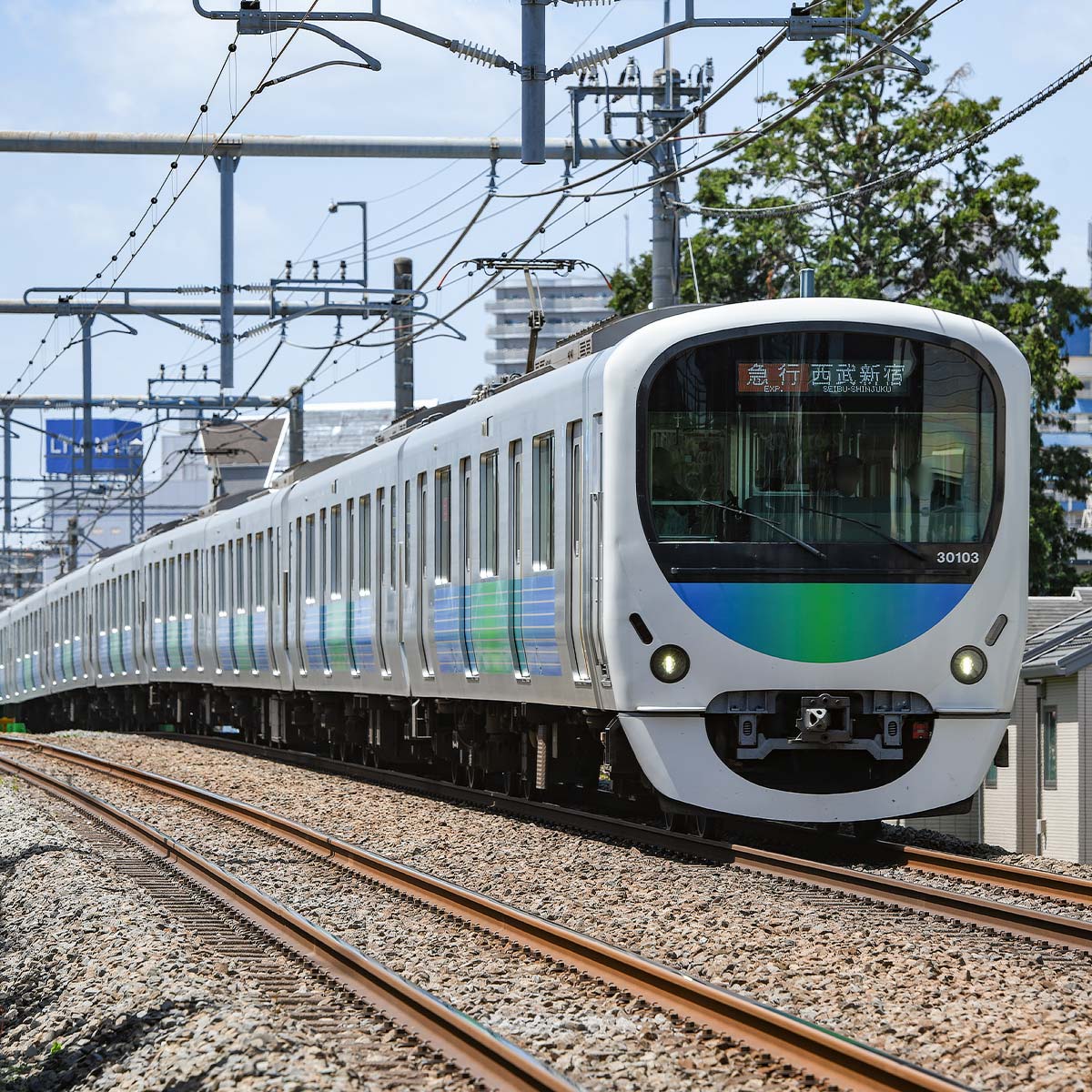 32064＞西武30000系（新宿線・前面ロゴ無し・車番選択式）増結用中間車