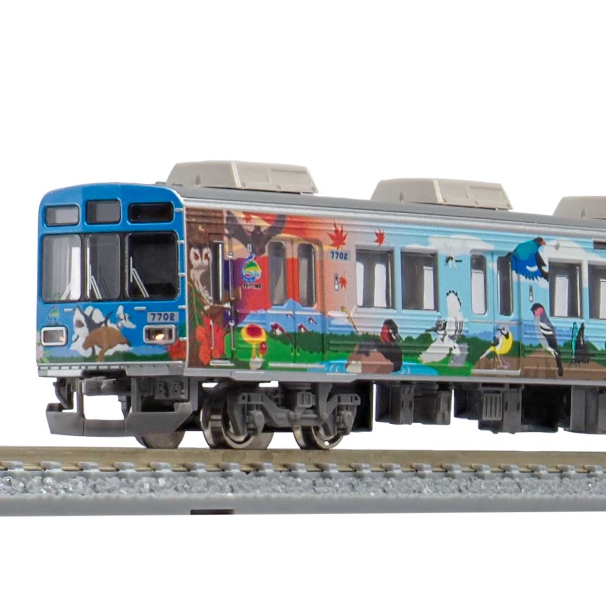 50697＞秩父鉄道7500系（秩父ジオパークトレイン）3両編成セット（動力