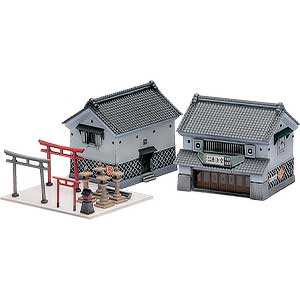 2160＞商家 入母屋｜ストラクチャーキット｜Nゲージ鉄道模型のグリーン