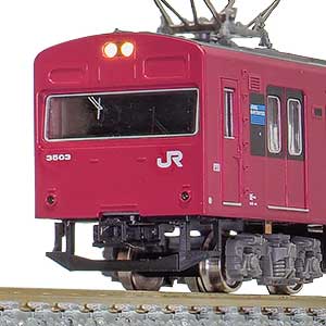 50769＞JR103系（播但線・銀の馬車道ラッピング列車・黄色・2パンタ