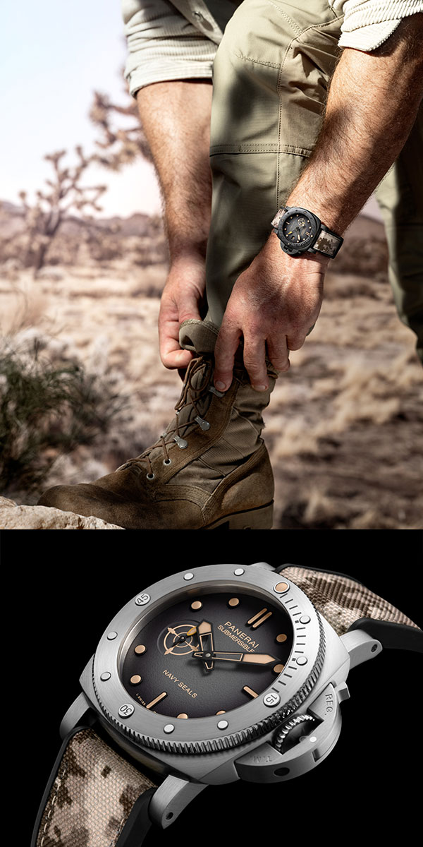 パネライ(PANERAI) 2024新作 レガシーはさらに強く。ネイビーシールズ