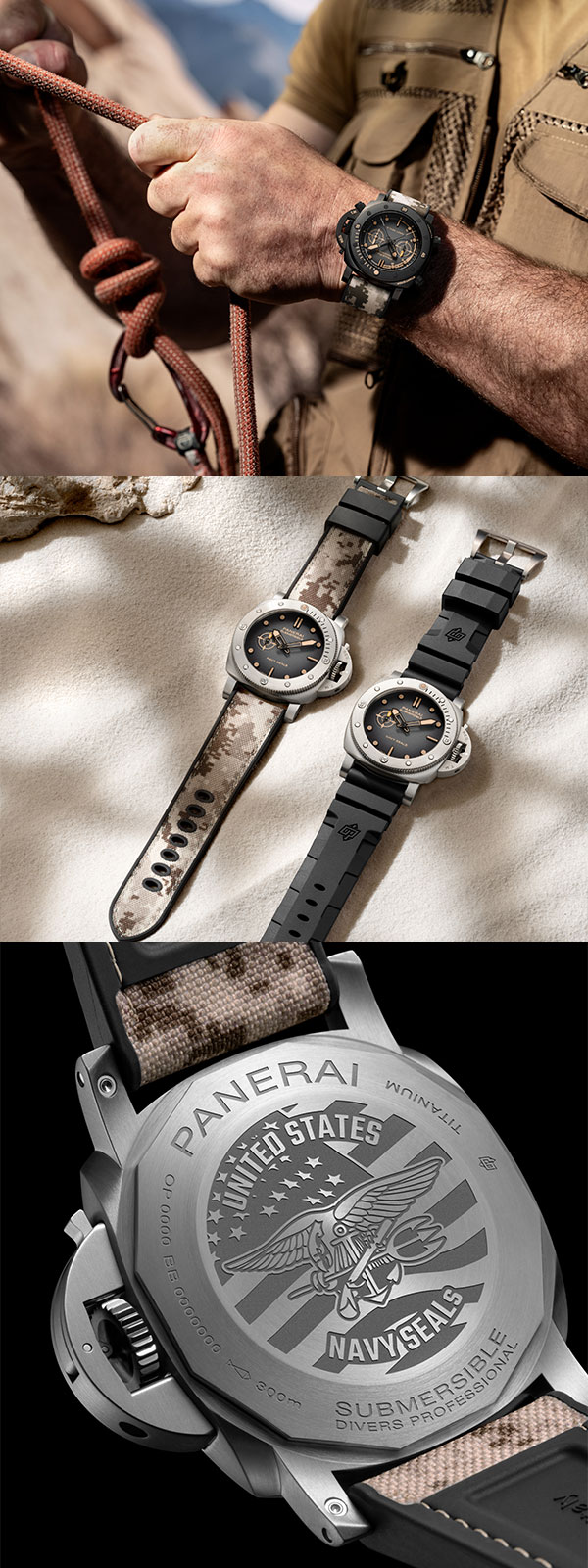 パネライ(PANERAI) 2024新作 レガシーはさらに強く。ネイビーシールズ