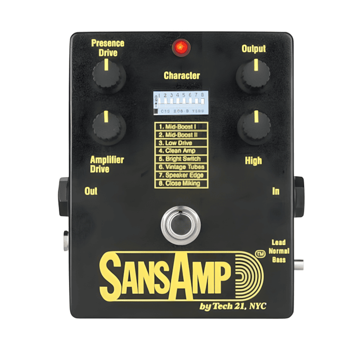 Kurt Cobain's Tech 21 SansAmp (Original Vintage) – Ground Guitar