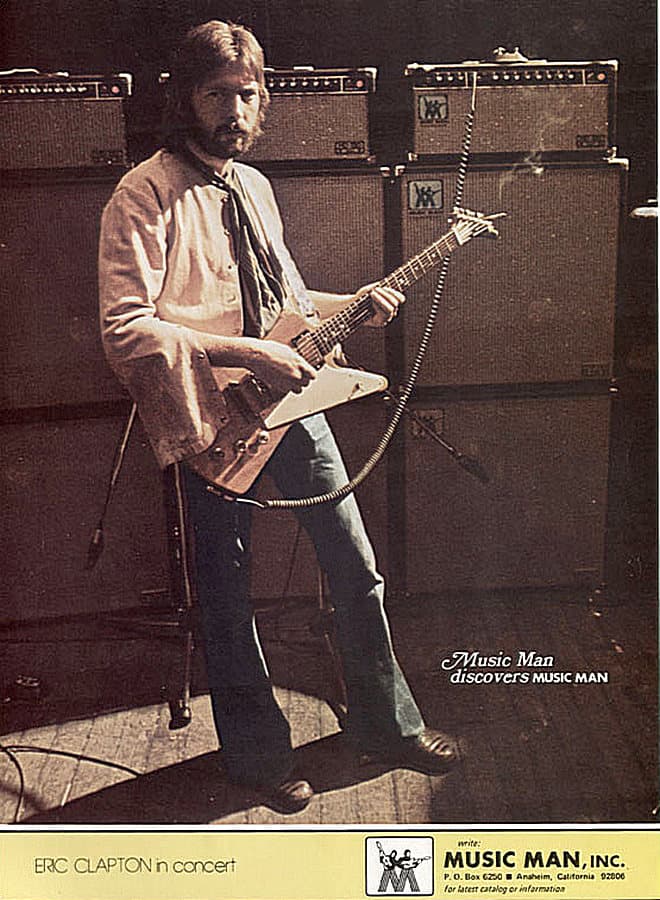 Eric Clapton's 1958 Gibson Korina Explorer – Ground Guitar