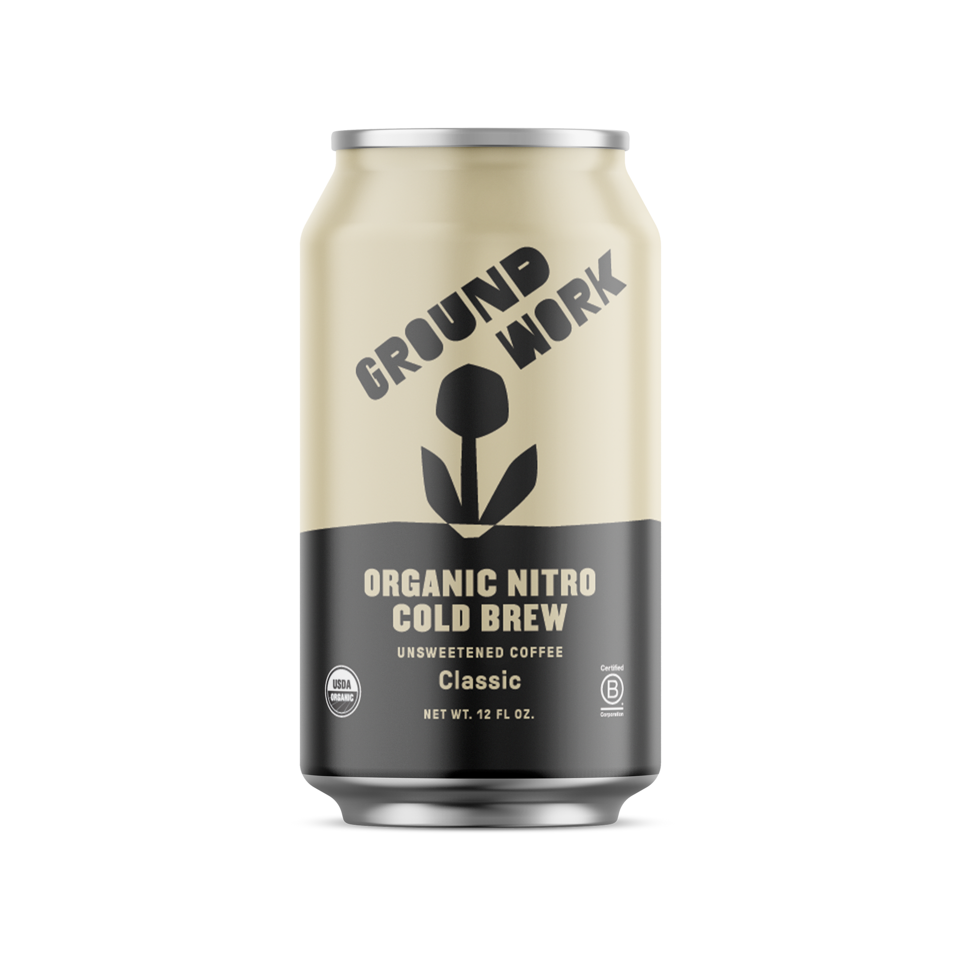 Classic Organic Nitro Cold Brew | Groundwork Coffee | Smooth