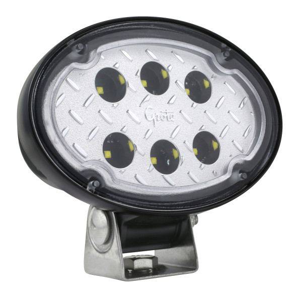 64W31 - Trilliant® Oval LED Work Lights, Close Range, 3000 Lumens