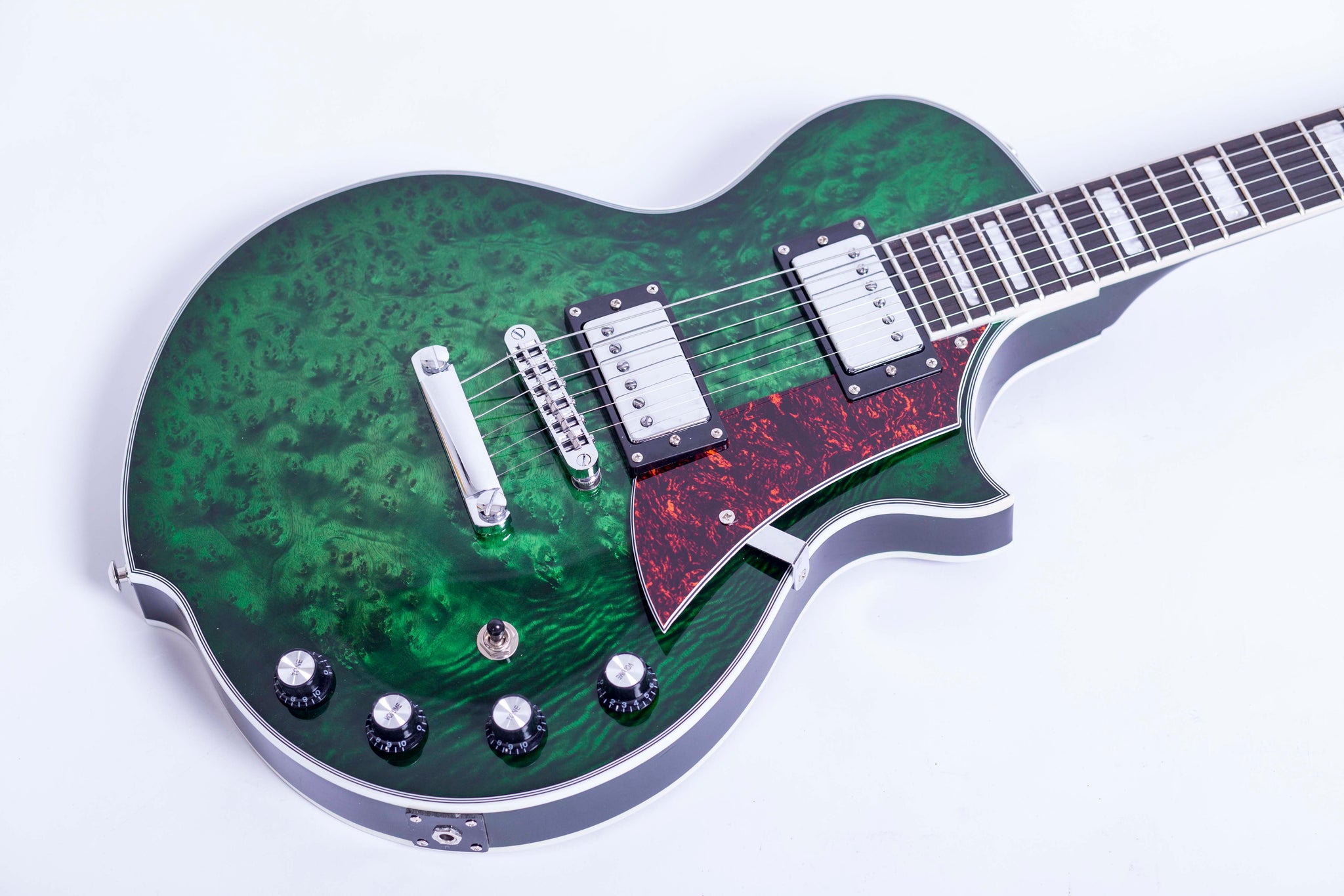 GROTE Green LP Style Solid Body Electric Guitar LP-O2 – Grote Guitar