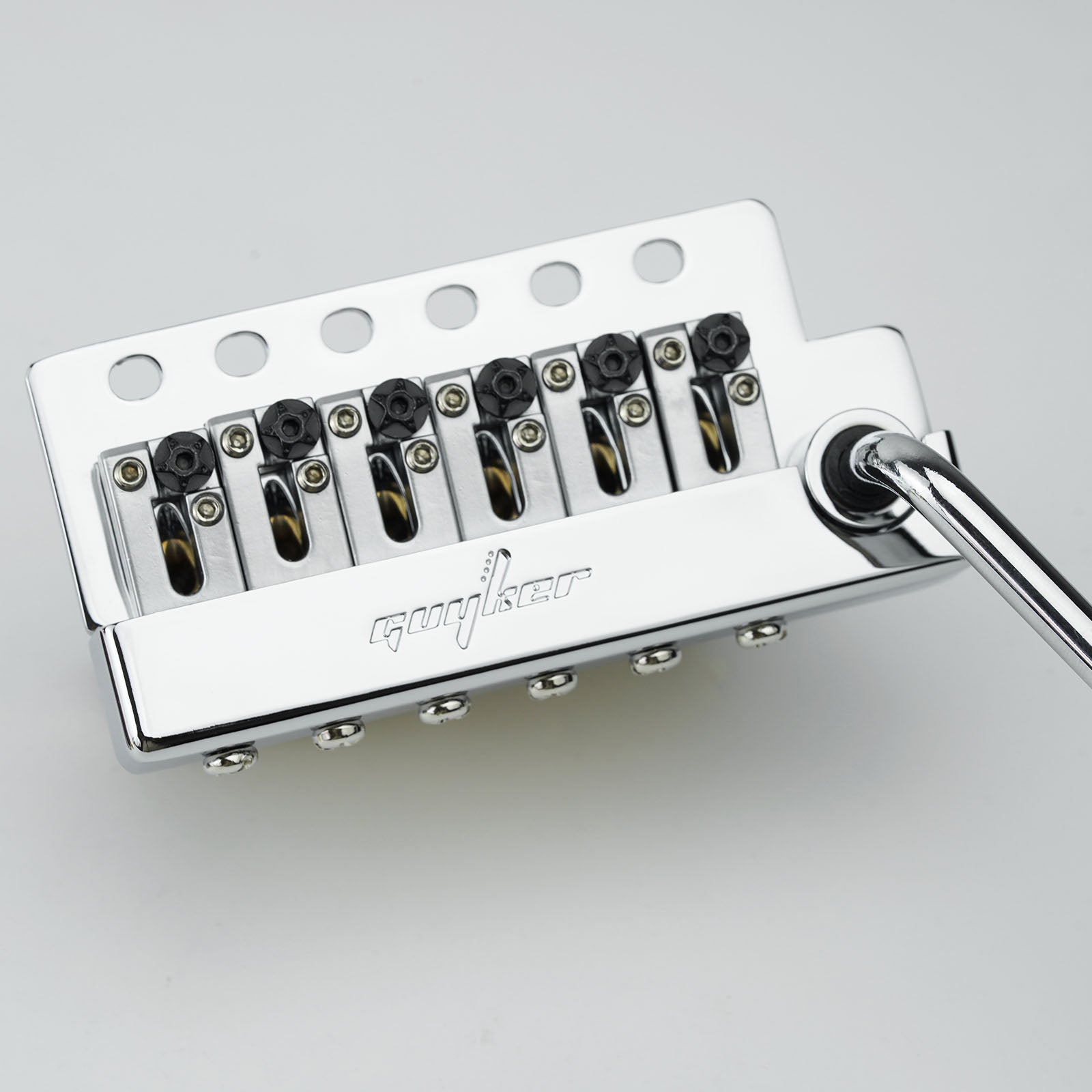 Guitar Tremolo Bridge 10.8mm String Spacing Locking Saddles | Guyker
