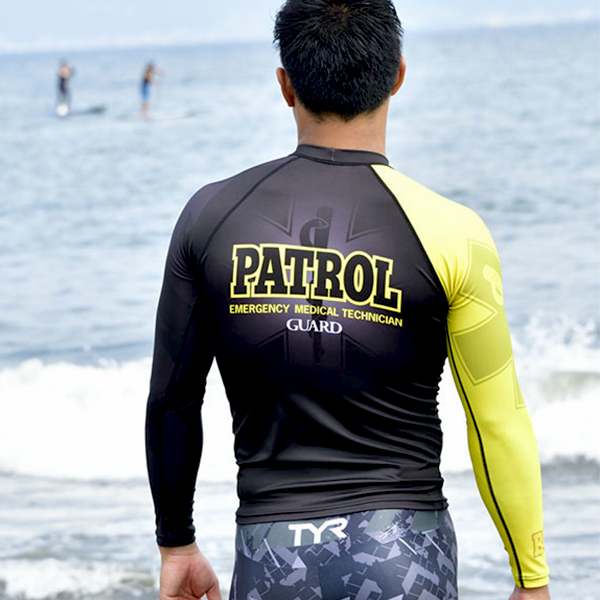 長袖ラッシュガード (18 WATERPATROL) / ライフセーバー・ユニフォーム