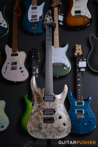 Edwards E-HR6-FX/BM Modern Electric Guitar - Ash Black – GuitarPusher