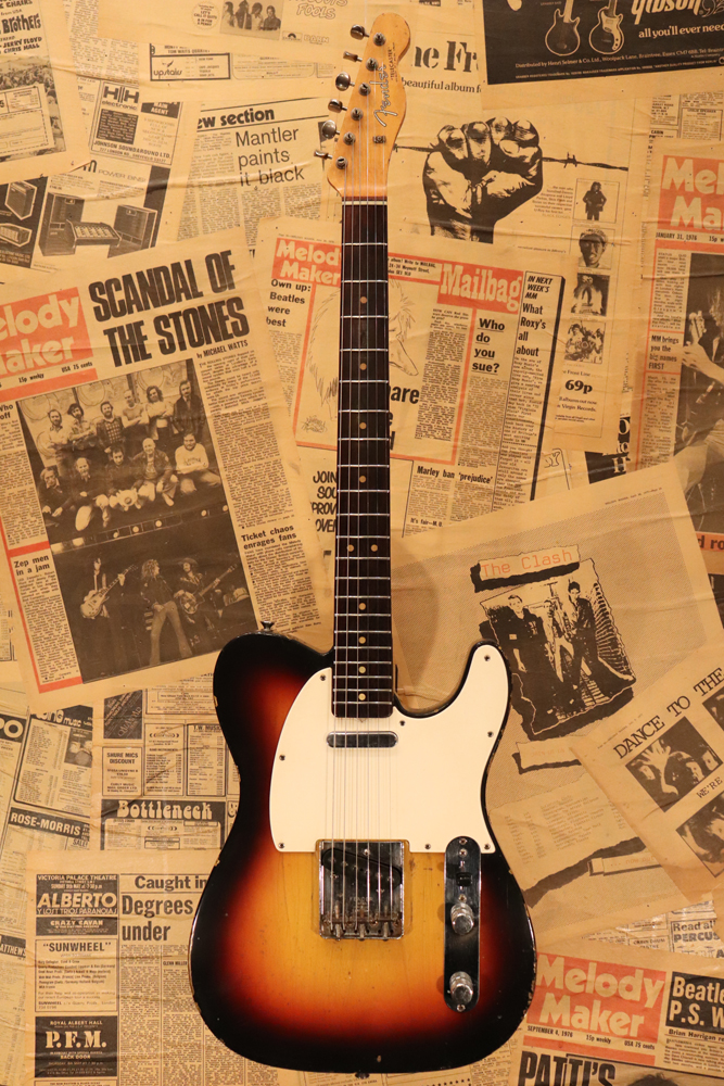 Fender 1963 Telecaster “Original Sunburst” with Alder Body