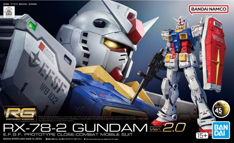 制作レポート＃27】RG 1/144 RX-78-2 ガンダム Ver.2.0編 − “THE
