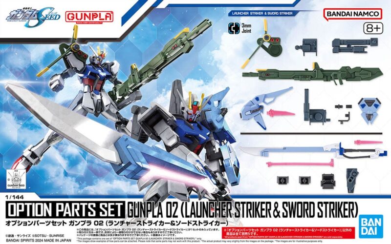 新商品紹介】「オプションパーツセット ガンプラ 02、03、04」レビュー