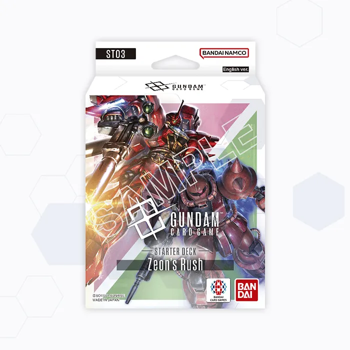 Zeon's Rush [ST03] | GUNDAM CARD GAME Official Website