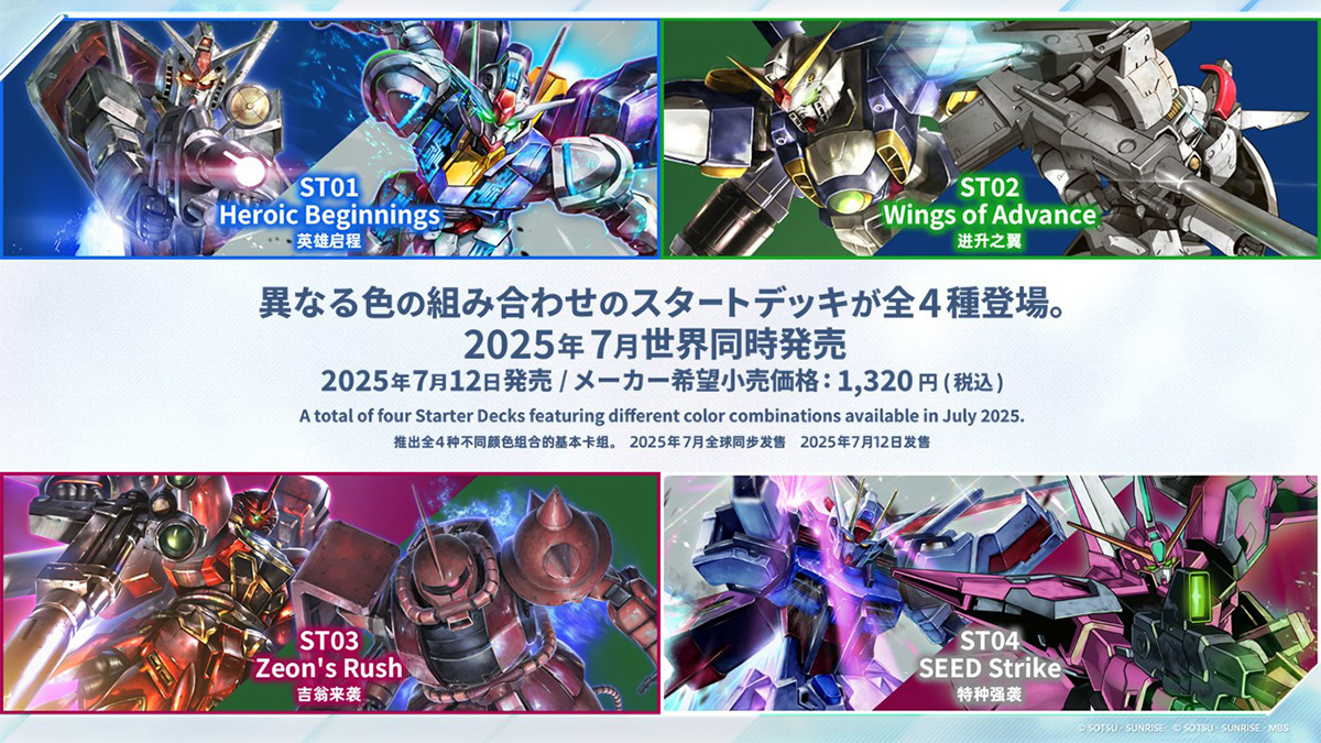 BANDAI CARD GAMESネクストプラン発表会 2024.01 レポート | GUNDAM