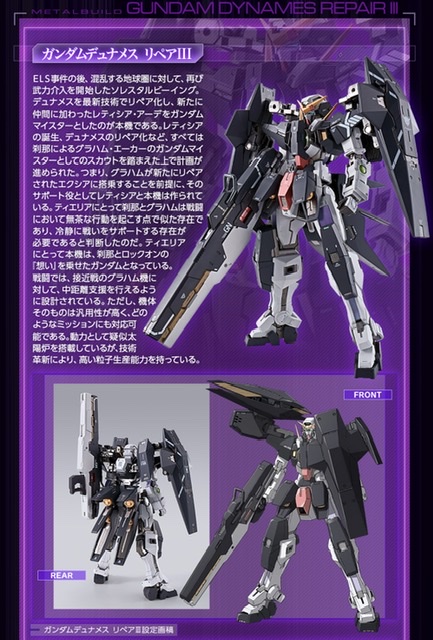METAL BUILD Gundam Dynames Repair III – GUNJAP