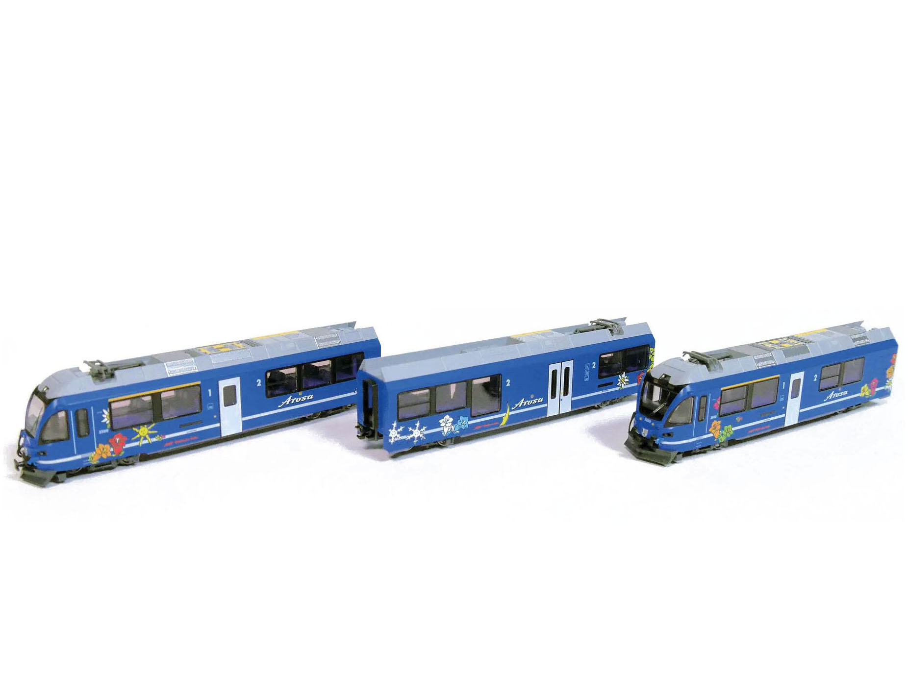 Kato 7074076: Electric multiple unit Allegra ABe 8/12 Arosa 3500 3