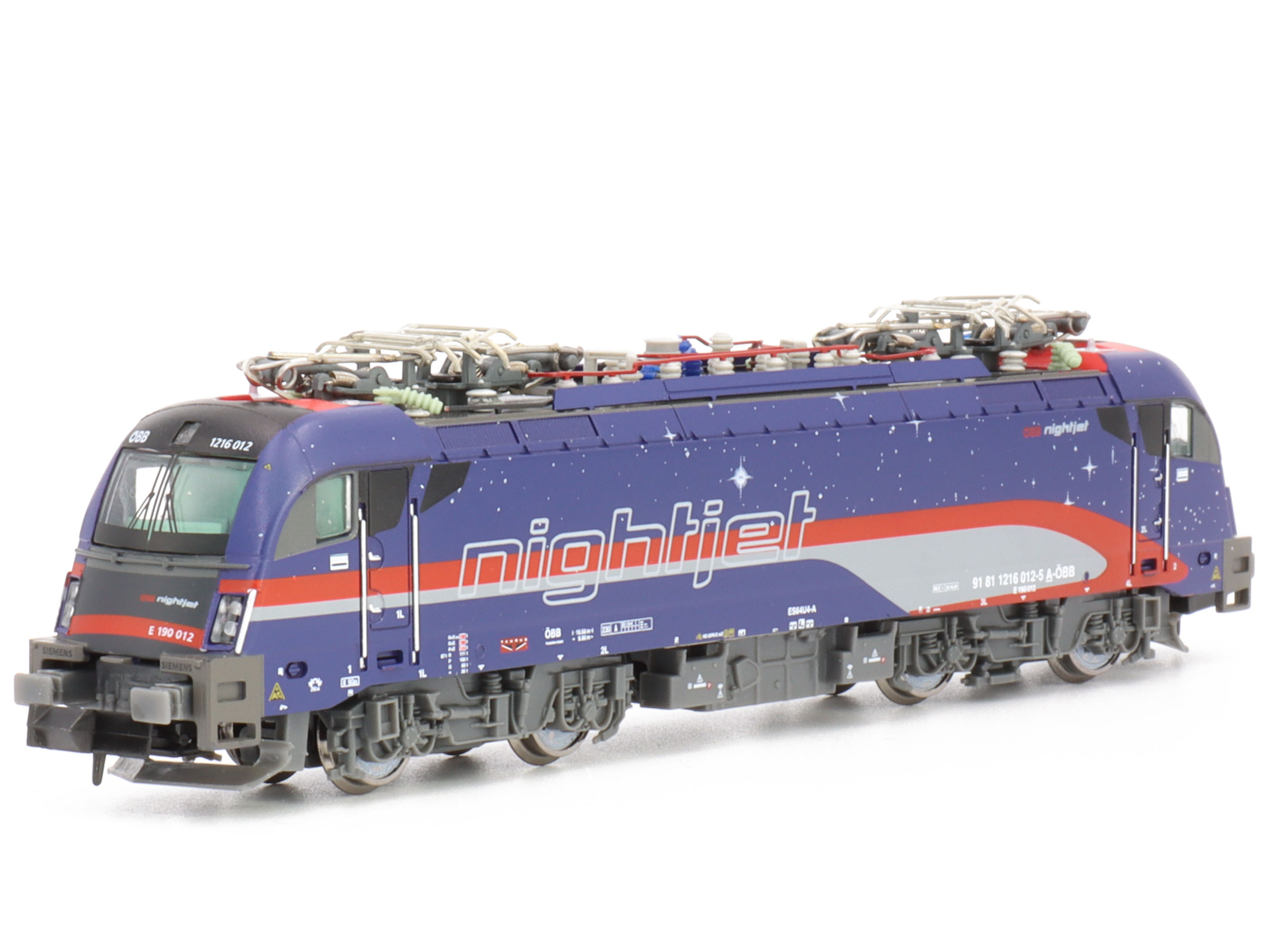 Hobbytrain H2737: Elektrolok Rh 1216 012 Taurus ÖBB Nightjet Ep.VI