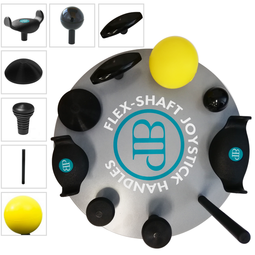 BodyPoint Sunrise Medical Flex-Shaft Joystick Handles - Dnr Wheels
