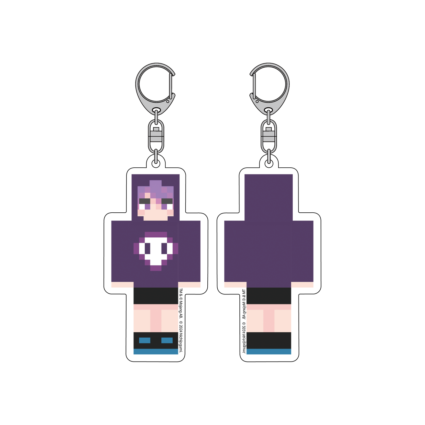 日常組】マインクラフトアクリルキーホルダー しにがみ – .1