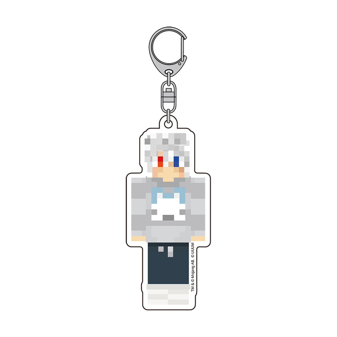 カラフルピーチ】マインクラフトトレーディングアクリルキーホルダー – .1
