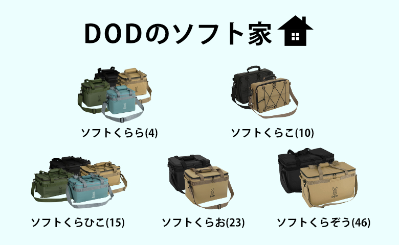 全員集合！DODのソフト家一同をご紹介。 - DOD JOURNAL[ディーオー