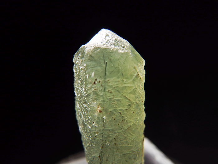 岐阜県柿野鉱山産 水晶＆緑閃石 (Quartz & Actinolite / Japan) - 鉱物