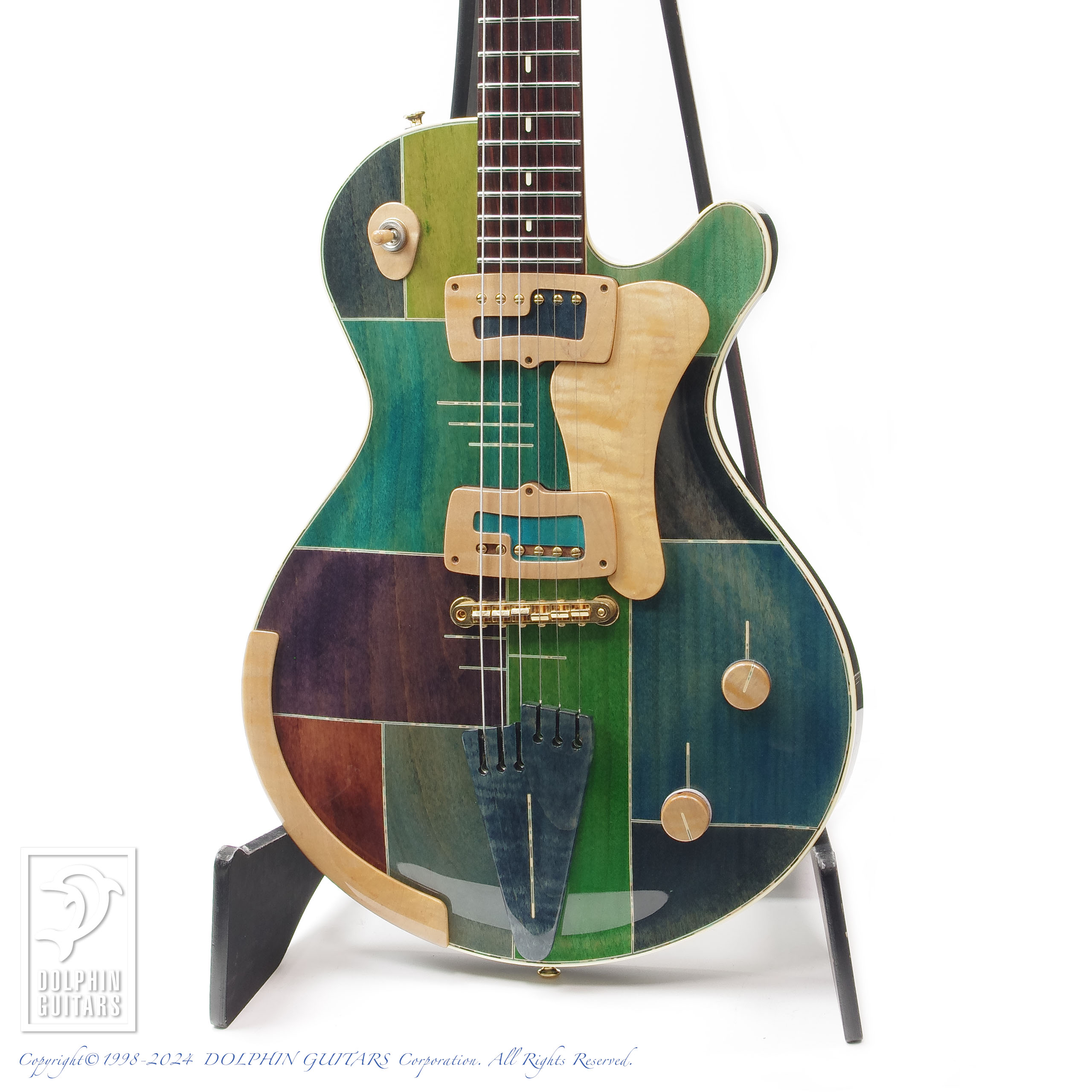 Jersey Girl Homemade Guitars Audrey Kind of Blue|ドルフィンギターズ