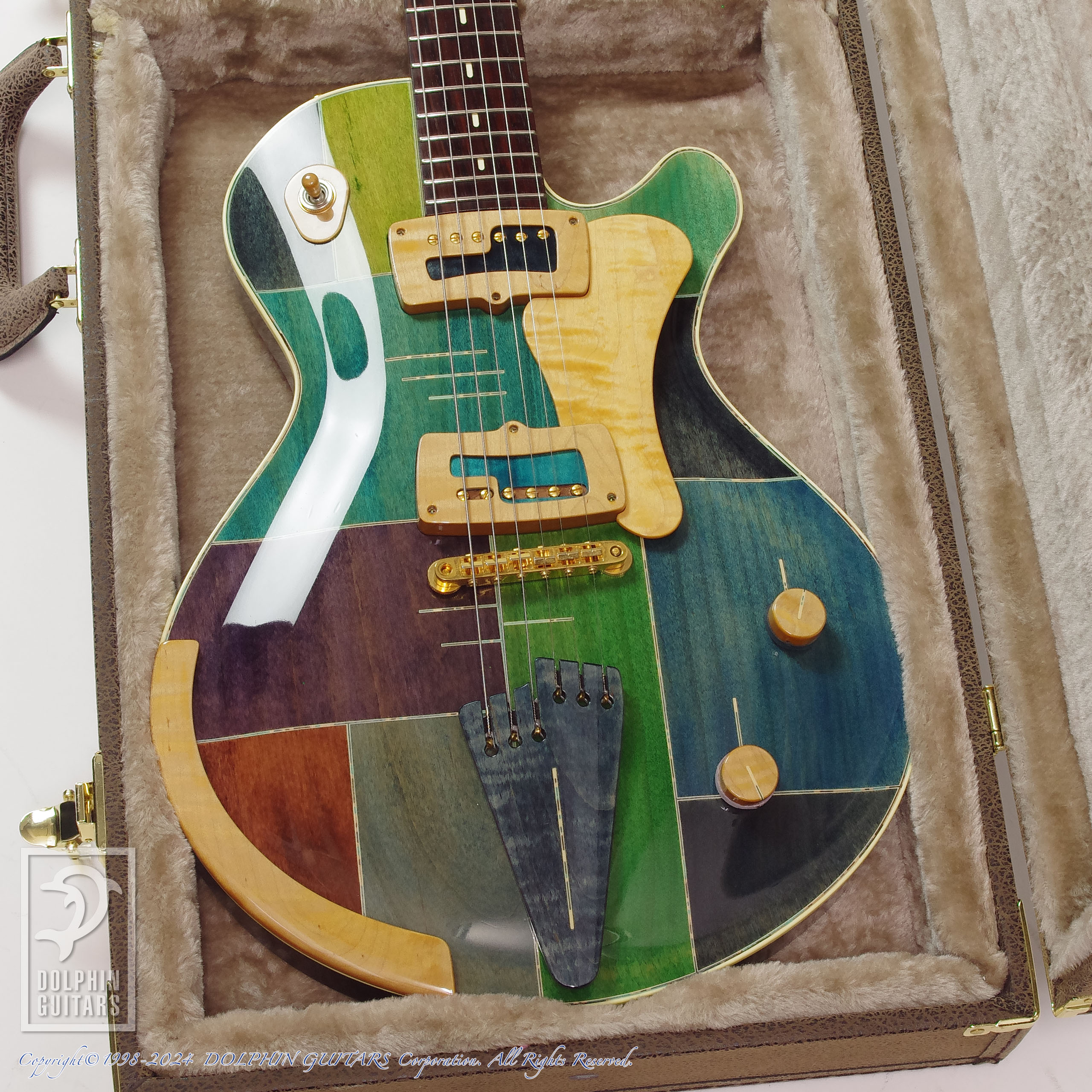 Jersey Girl Homemade Guitars Audrey Kind of Blue|ドルフィンギターズ