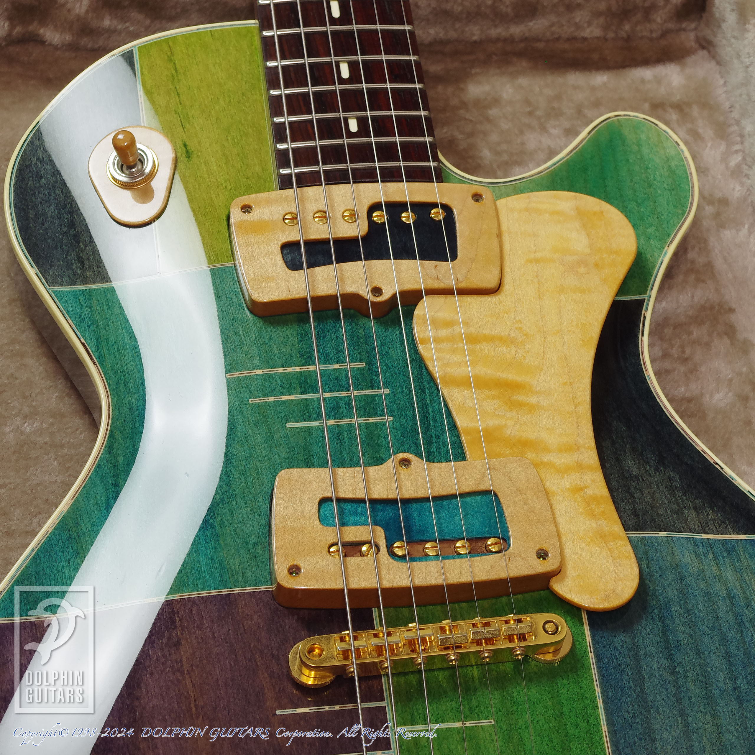 Jersey Girl Homemade Guitars Audrey Kind of Blue|ドルフィンギターズ