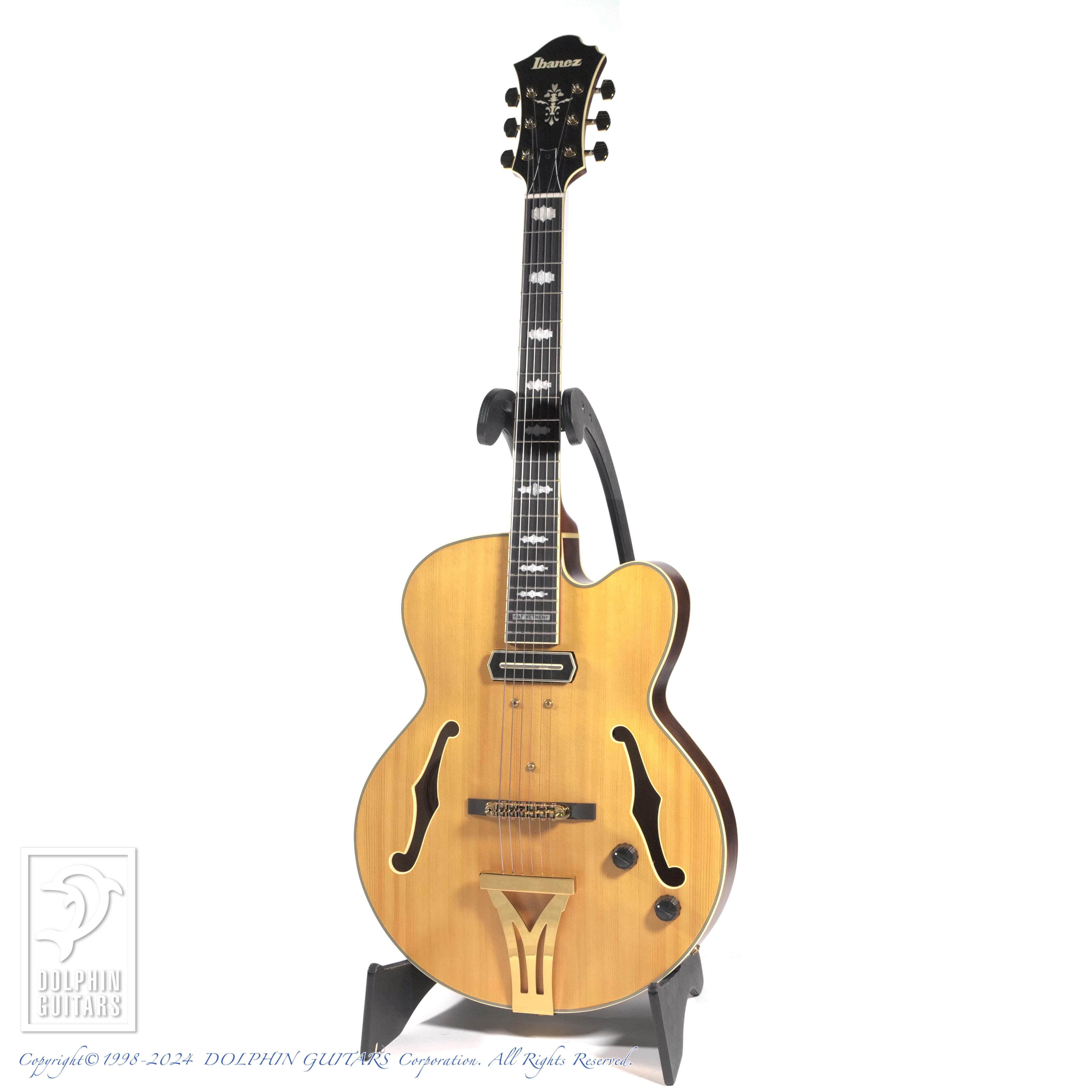 Ibanez PM3C Natural Amber Low Gloss|ドルフィンギターズ