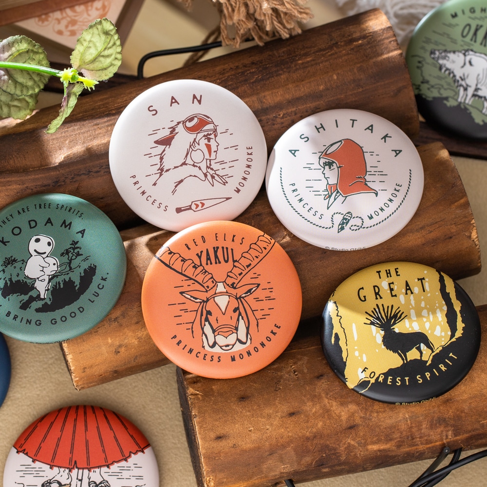 もののけ姫 缶バッジコレクションボックスセット(10個入り) | どんぐり