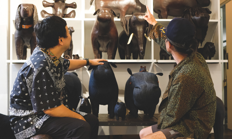 OMERSA：Leather Animals｜AUBERGE・Needles・IndianJewelry・MOTO